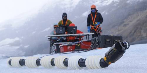 EELS on glacier.